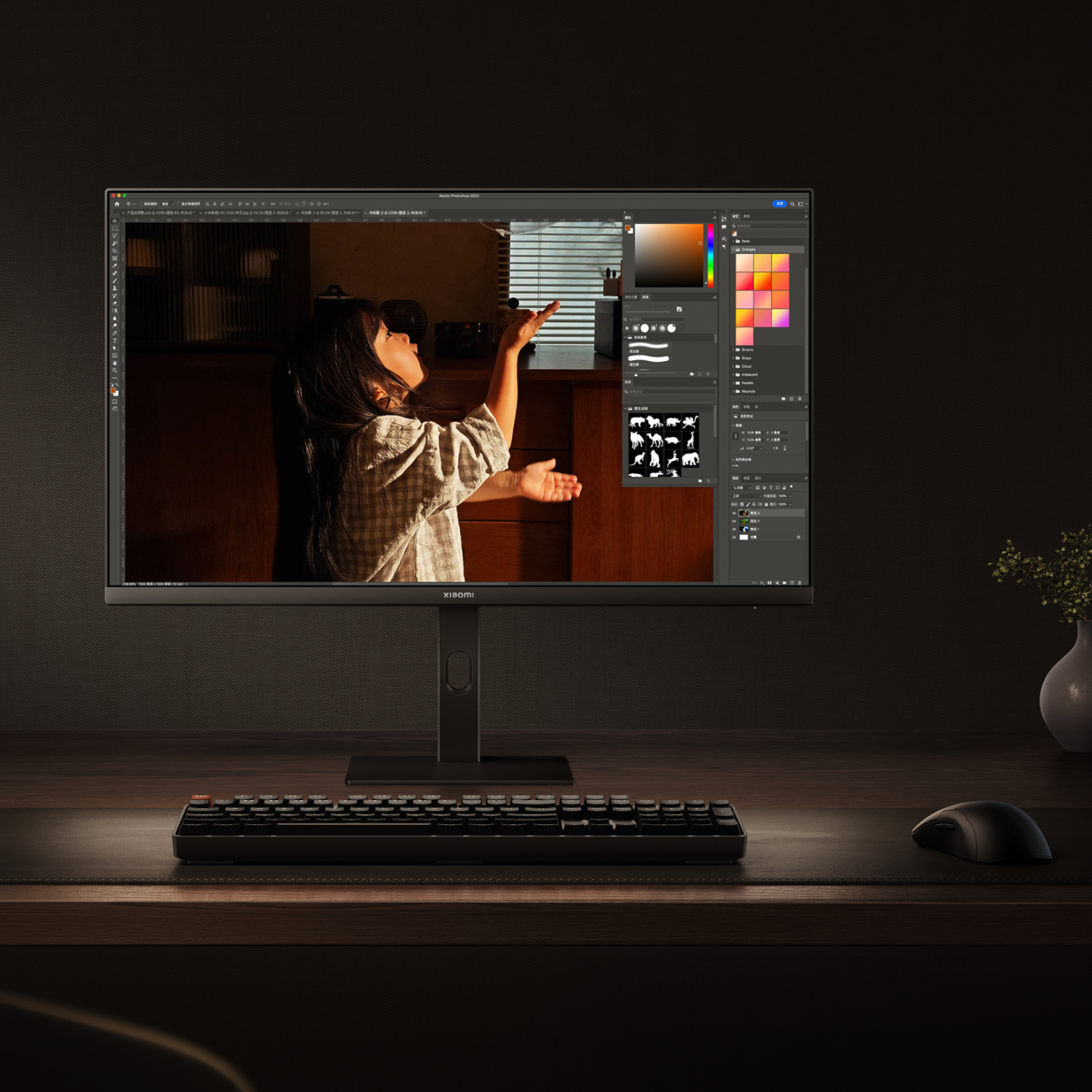 Xiaomi A27Ui 27″ 60Hz 4K IPS Office Monitor - Image 2
