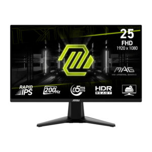 MSI MAG 255F E20 25″ FHD 200Hz Rapid IPS Gaming Monitor