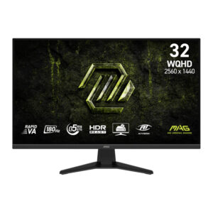 MSI MAG 325QF E18V 32″ WQHD 180Hz VA Gaming Monitor