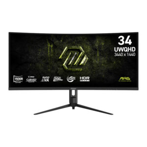 MSI MAG 342CQRF E20 34″ UWQHD 200Hz VA Curved Gaming Monitor