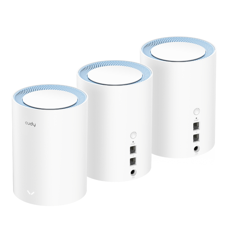 Cudy M1200 – WiFi5 AC1200 10/100Mbps Dual Band Mesh (3-Pack) - Image 2