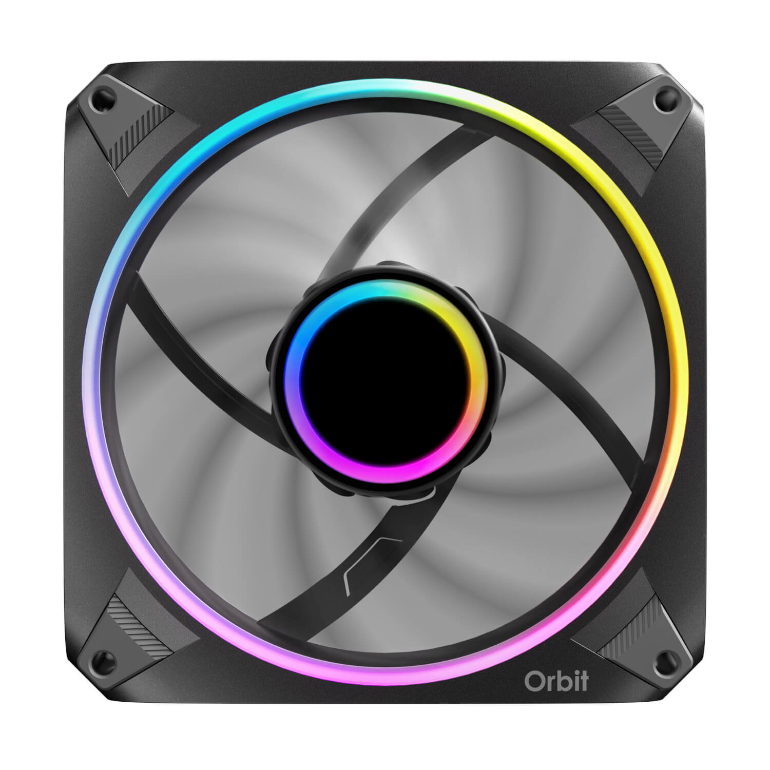 Antec ORBIT PWM 120mm ARGB Fan 3 Pack – Black - Image 2