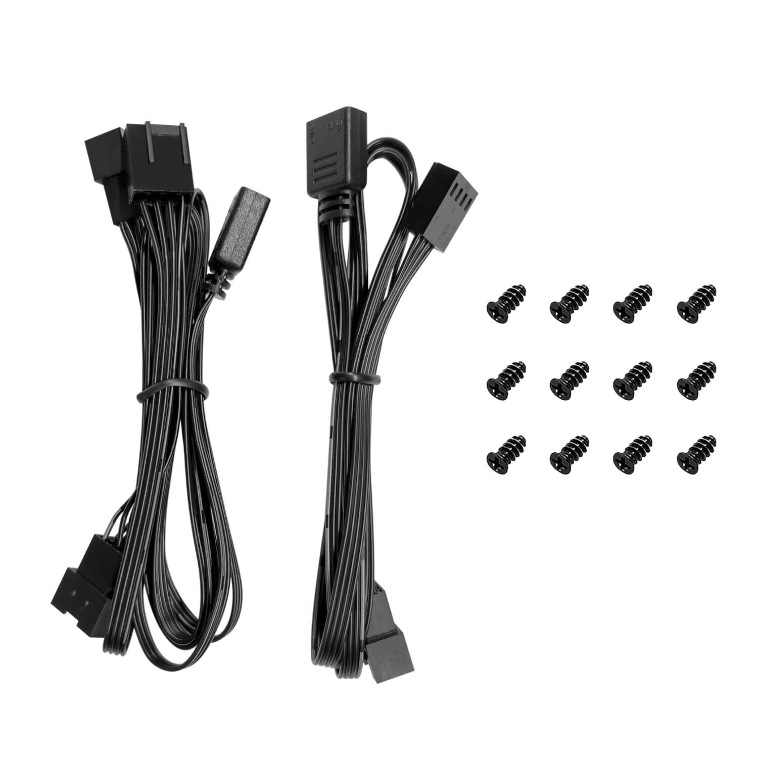 DeepCool FL12R SE 3-in-1 ARGB 120mm PWM 3 Fan Pack – Black - Image 5