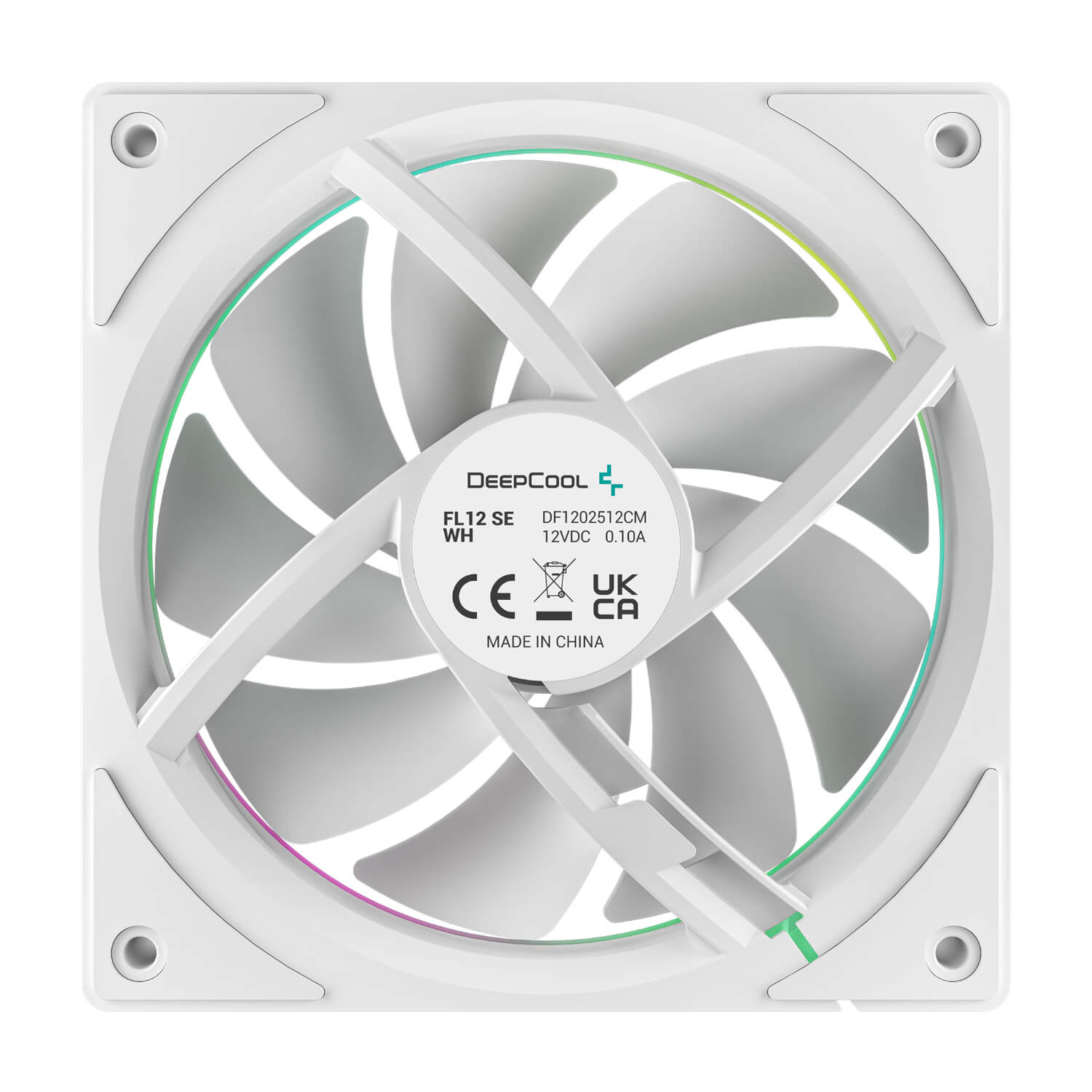 DeepCool FL12 SE 3-in-1 ARGB 120mm Fan 3 Pack – White - Image 4